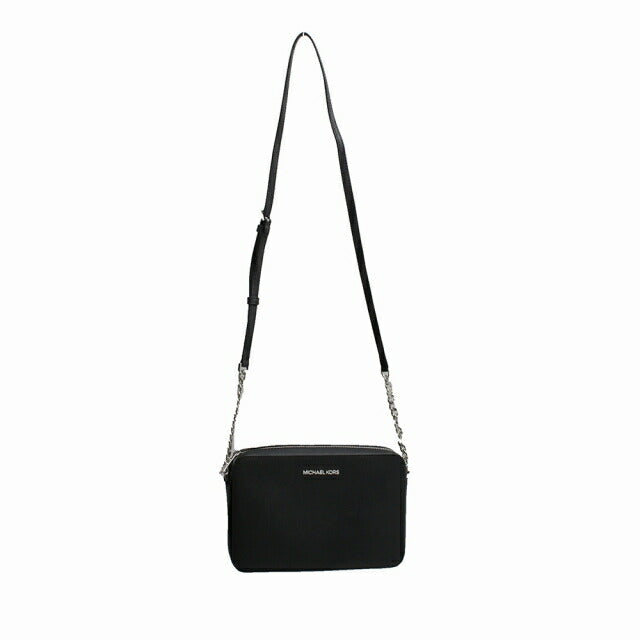 マイケルコース MICHAEL KORS JET SET ITEM LG EW CROSSBODY ショルダーバッグ 35F8STTC9L-BLACK レディース ブラック WQ00051816