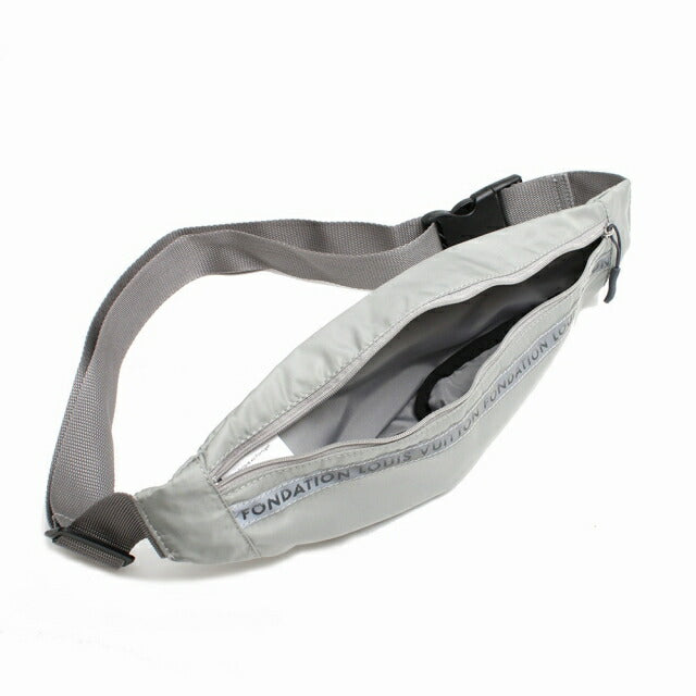 フォンダシオン ルイヴィトン FONDATION LOUIS VUITTON LV-FDT-365 メンズ グレー ウエストバッグ ウエストポーチ WQ00051853