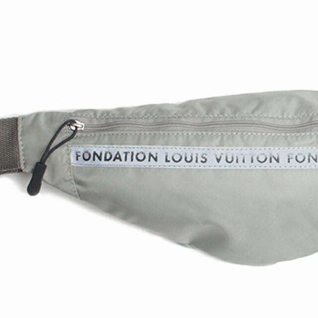 フォンダシオン ルイヴィトン FONDATION LOUIS VUITTON LV-FDT-365 メンズ グレー ウエストバッグ ウエストポーチ WQ00051853