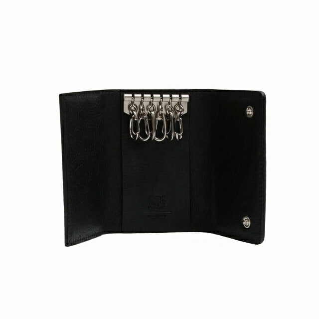 イルビゾンテ IL BISONTE キーケース SKH142-PO0001-BK116N レザー ブラック WQ00051912