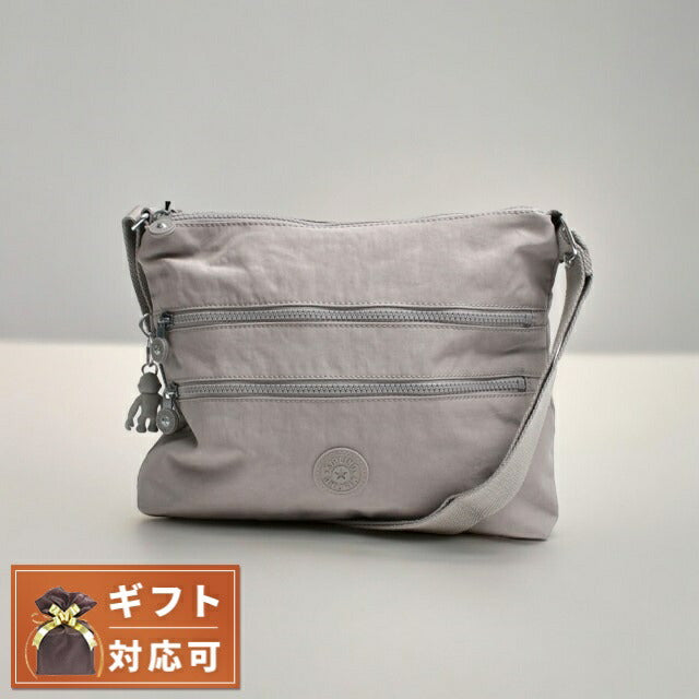 すぐ届く＊送料込＊Kipling ALVAR ショルダーバッグ kipling キプリング 公式 ショルダーバッグ ALVAR(Grey Gris