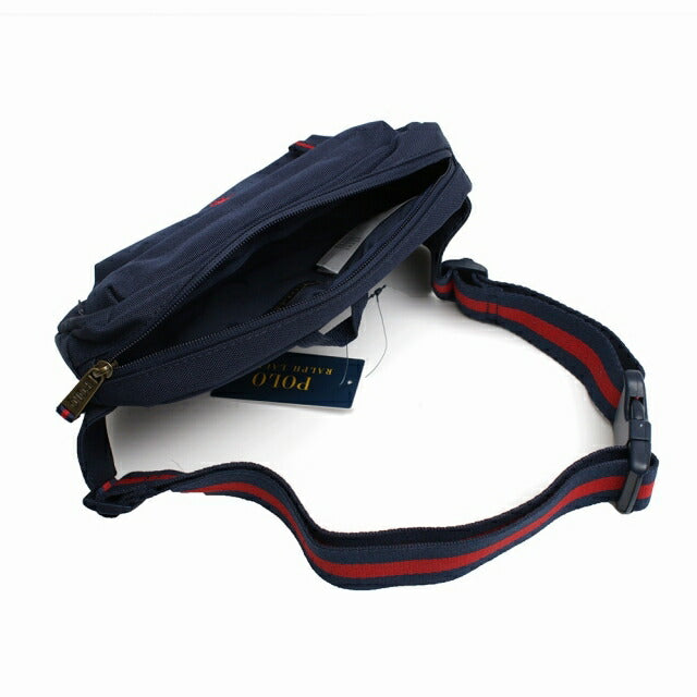 ポロラルフローレン POLO RALPH LAUREN ボディバッグ 9AR012-BCV Big Pony Crossbody Bag ネイビー WQ00051930