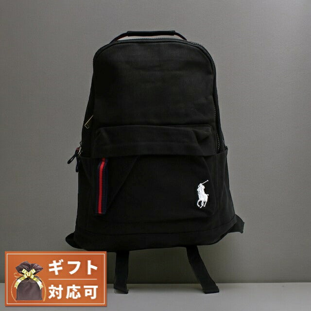 ポロラルフローレン POLO RALPH LAUREN リュックサック 9AR015-G9O Backpack ブラック WQ00051933