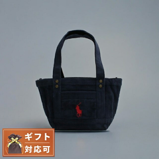 ポロラルフローレン POLO RALPH LAUREN トートバッグ 2AR098-BCV TOTE BAG ネイビー WQ00051934