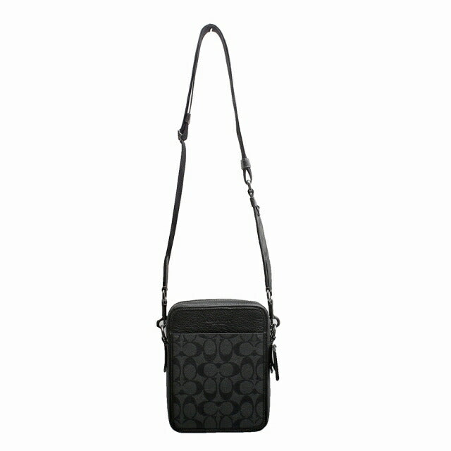 コーチ COACH ショルダーバッグ CC009-QBMI5 メンズ メンズ シグネチャーサリバン クロスボディ CC009 QBMI5 チャコール WQ00052049
