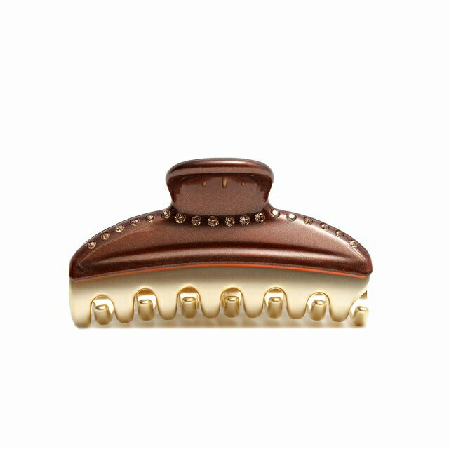 アレクサンドルドゥパリ ALEXANDRE DE PARIS ヘアクリップ ICCM-15571-03X4-PAILBRUN ヘアアクセ レディース ブラウン クリップ WQ00052056
