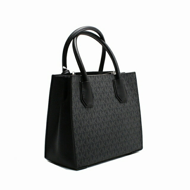 マイケルコース MICHAEL KORS MERCER MD MESSENGER ショルダーバッグ 35T1SM9M2B-BLACK レディース ブラック WQ00052142