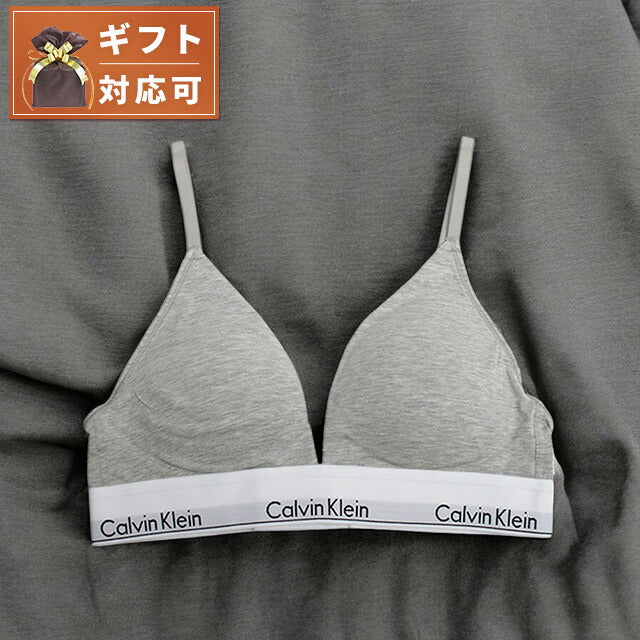 カルバンクライン CALVIN KLEIN ブラトップ QF5650-020-M QF5650E-020-M レディース グレー CK ジムウェア WQ00052168