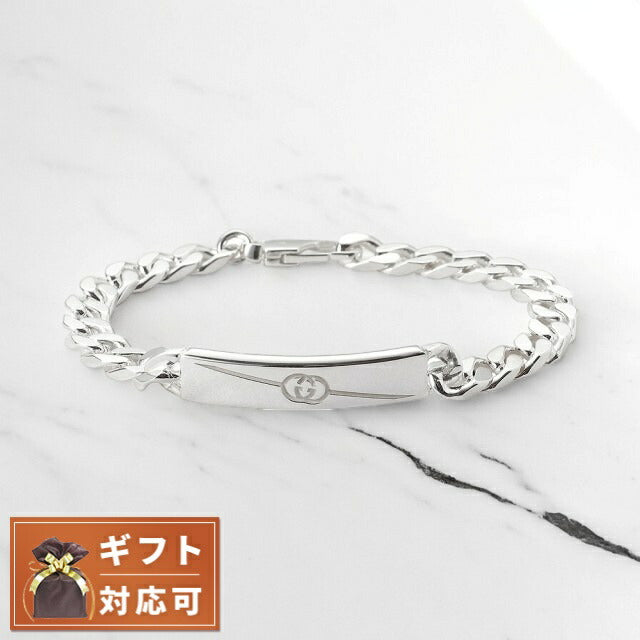 グッチ GUCCI ブレスレット 774054-J8400-8106-18 メンズ アクセサリー バングル シルバー WQ00052181