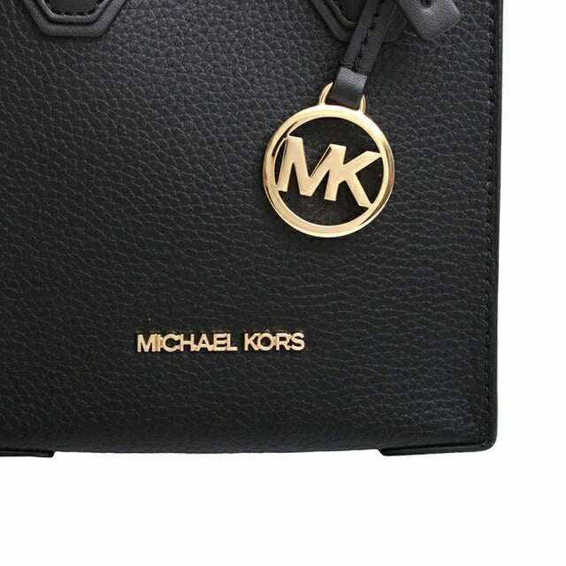 マイケルコース MICHAEL KORS MERCER XS NS SHOPPER XBODY LEATHER ショルダーバッグ 35S1GM9T0L-BLACK レディース ブラック WQ00052292
