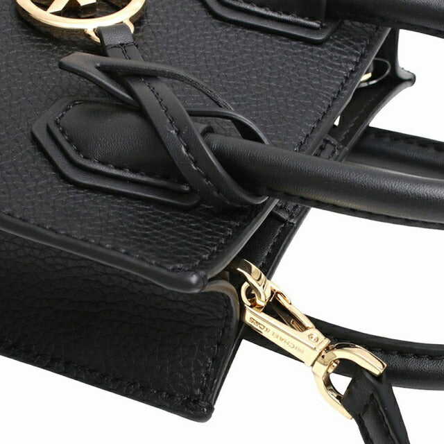 マイケルコース MICHAEL KORS MERCER XS NS SHOPPER XBODY LEATHER ショルダーバッグ 35S1GM9T0L-BLACK レディース ブラック WQ00052292