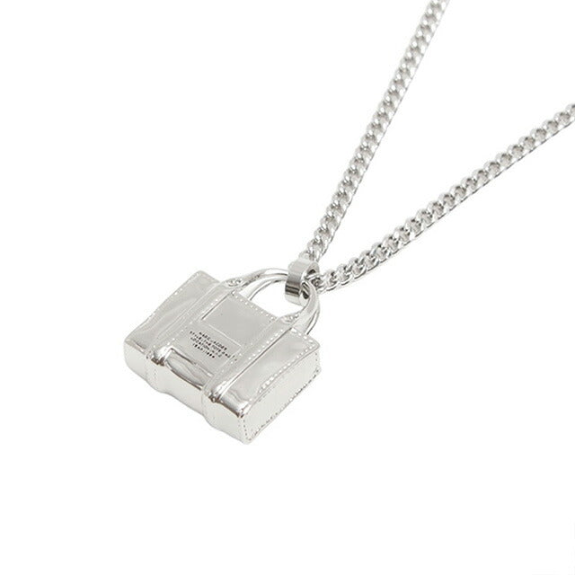 マークジェイコブス MARC JACOBS THE TOTE BAG PENDANT ネックレス 2P3JNC001J45-029 totebagチャーム レディース シルバー WQ00052303
