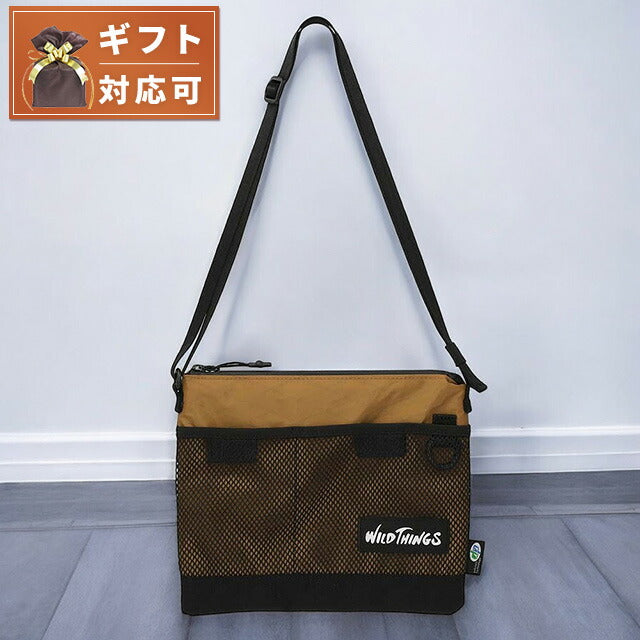 ワイルドシングス WILD THINGS SACOCHE (X-PAC&SPECTRA) サコッシュ WT-380-1072-BEIGE メンズ BEIGE WQ00052442
