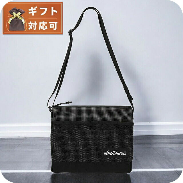 ワイルドシングス WILD THINGS SACOCHE (X-PAC&SPECTRA) サコッシュ WT-380-1072-BLACK-SP メンズ BLACKSP WQ00052444