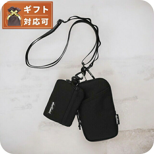 ワイルドシングス WILD THINGS ポーチ WT-380-3405-BLACK メンズ BLACK WQ00052448