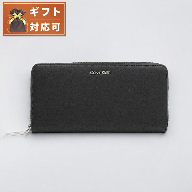 カルバンクライン CALVIN KLEIN 長財布 K60K606698-BAX メンズ レディース ブラック WQ00052766