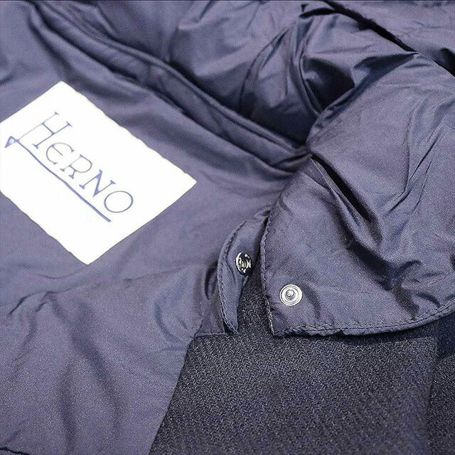 ヘルノ HERNO ダウンコート PI001965D-33432R-9200-40 レディース アウター ネイビー ダウンジャケット WQ00052776