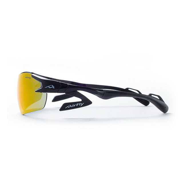 エアフライ AirFly サングラス AF301-C-3 メンズ レディース スポーツ 運動 ブラック サングラス WQ00052789