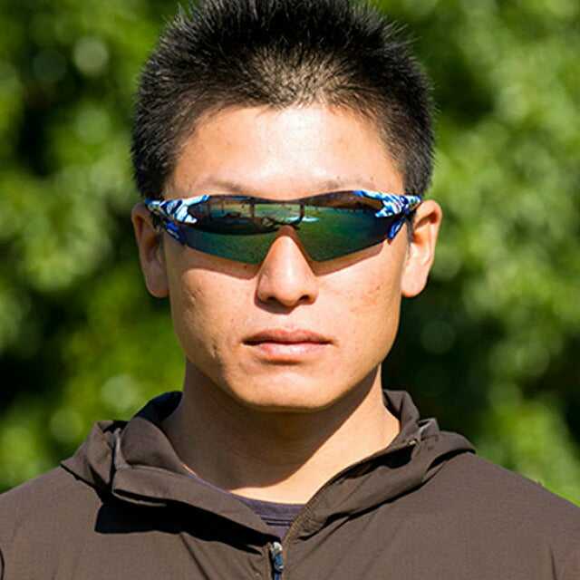 エアフライ AirFly サングラス AF301-C-4 メンズ レディース スポーツ 運動 ブルーカモフラージュ サングラス WQ00052790
