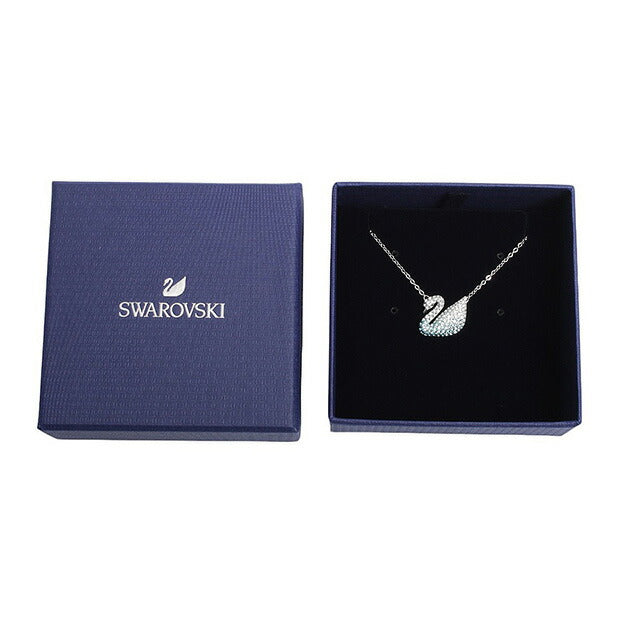 スワロフスキー SWAROVSKI Iconic Swan ネックレス アクセサリー 5512095 レディース ブルー WQ00052941