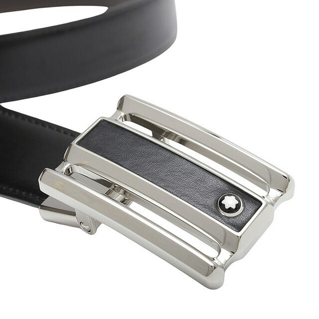 モンブラン MONTBLANC ベルト 114423 メンズ ブラック ブラウン BLACK BROWN リバーシブル ビジネス フォーマル 国内正規品 ベルト WQ00052956