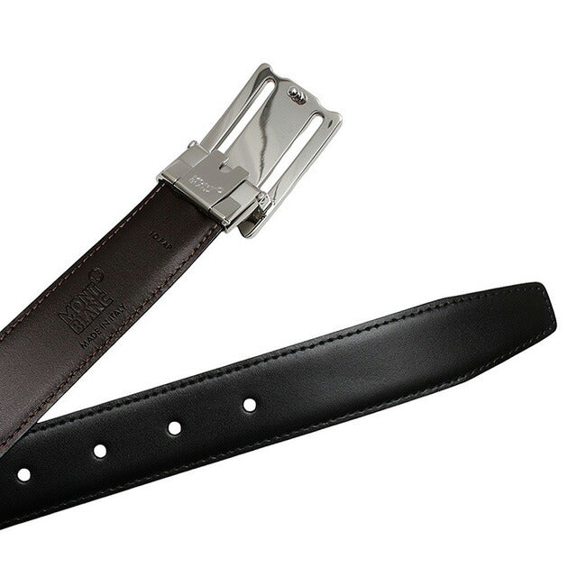 モンブラン MONTBLANC ベルト 114423 メンズ ブラック ブラウン BLACK BROWN リバーシブル ビジネス フォーマル 国内正規品 ベルト WQ00052956