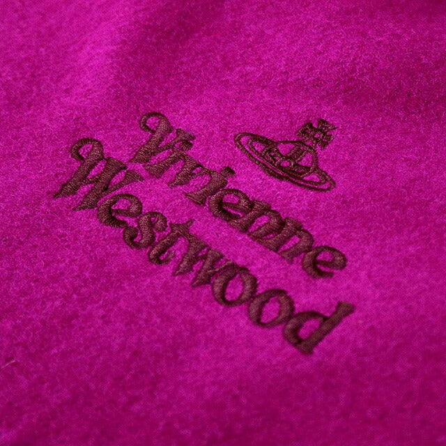 ヴィヴィアンウエストウッド VIVIENNE WESTWOOD マフラー 24-W00Q7-G410 レディース メンズ フューシャ フクシア マフラー WQ00052971