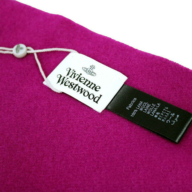 ヴィヴィアンウエストウッド VIVIENNE WESTWOOD マフラー 24-W00Q7-G410 レディース メンズ フューシャ フクシア マフラー WQ00052971
