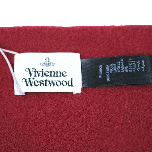 ヴィヴィアンウエストウッド VIVIENNE WESTWOOD マフラー 24-W00Q7-I401 レディース メンズ ボルドー マフラー WQ00052973