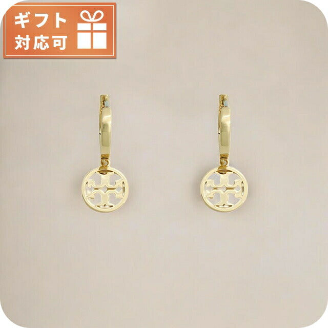 トリーバーチ TORY BURCH MILLER HUGGIE HOOP EARRINGS ピアス 143786-720 レディース アクセサリー ゴールド WQ00053022
