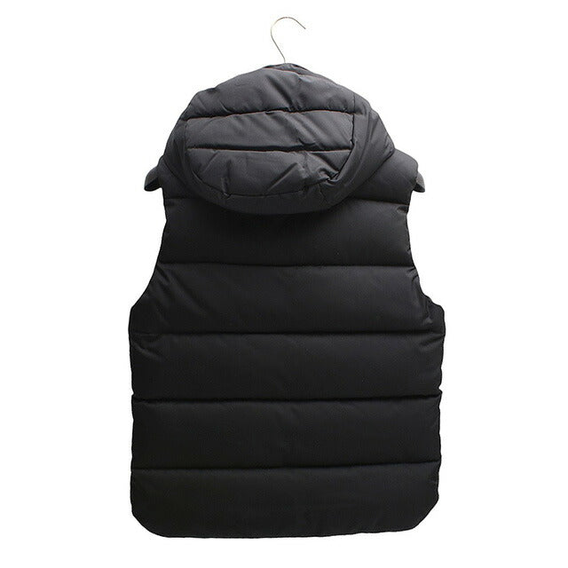 ムーレー MOORER FIRE-WK ダウンベスト MOUGI200307-FIRE-NERO-46 メンズ ブラック ダウンジャケット WQ00053158