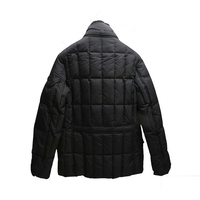 ムーレー MOORER SIRO-KM ダウンジャケット アウター MOUGI200310-SIRO-NERO-48 メンズ ブラック ダウンジャケット WQ00053163