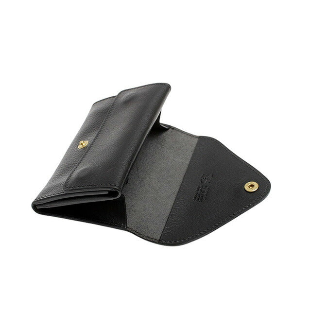 イルビゾンテ IL BISONTE カードケース SCC039-PV0005-BK110B メンズ レディース ブラック WQ00053173