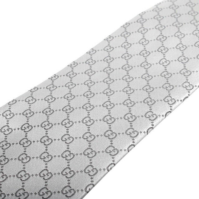 グッチ GUCCI ネクタイ 456520-4B002-1962 メンズ ライトグレー ネクタイ WQ00053227
