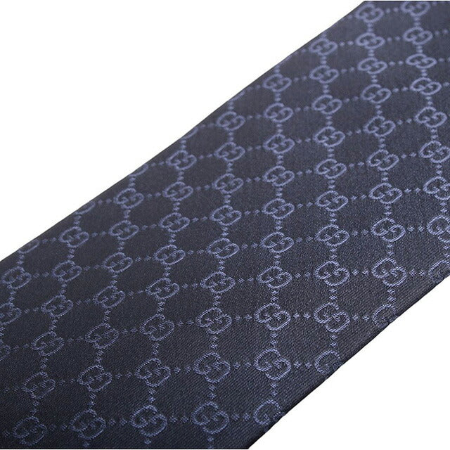 グッチ GUCCI ネクタイ 456520-4B002-4168 メンズ ネイビー ネクタイ WQ00053228