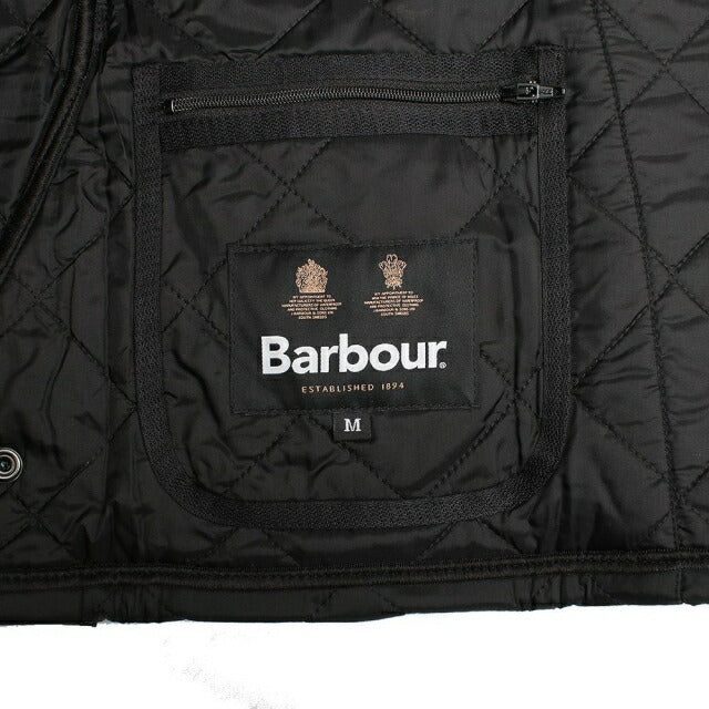 バブアー Barbour LIDDESDALE QUILT ジャケット MQU0001BK91-M メンズ ブラック WQ00053234