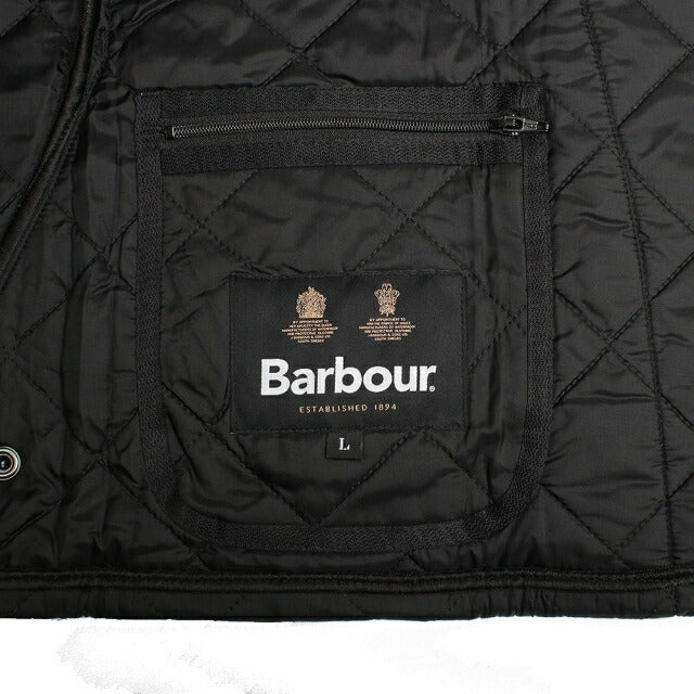バブアー Barbour LIDDESDALE QUILT ジャケット MQU0001BK91-L メンズ ブラック WQ00053235