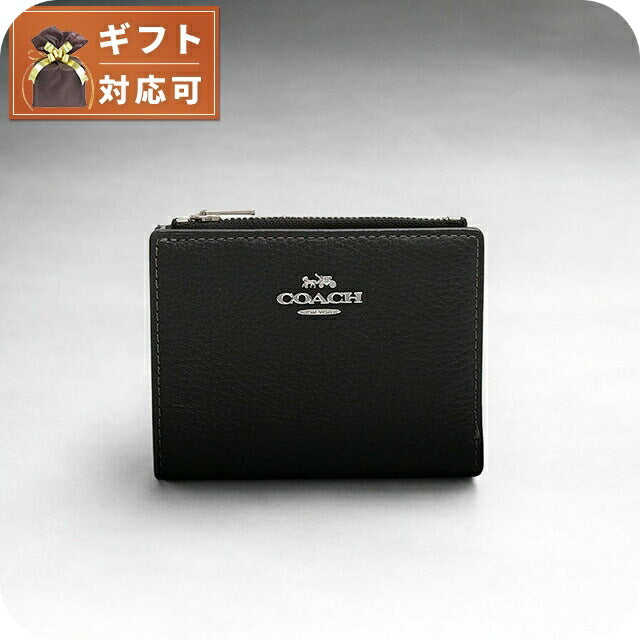 【国内即発】コーチ 折り財布 CM315 SVDTV COACH コーチ 二つ折り財布 レディース Wallet ブラック CM315