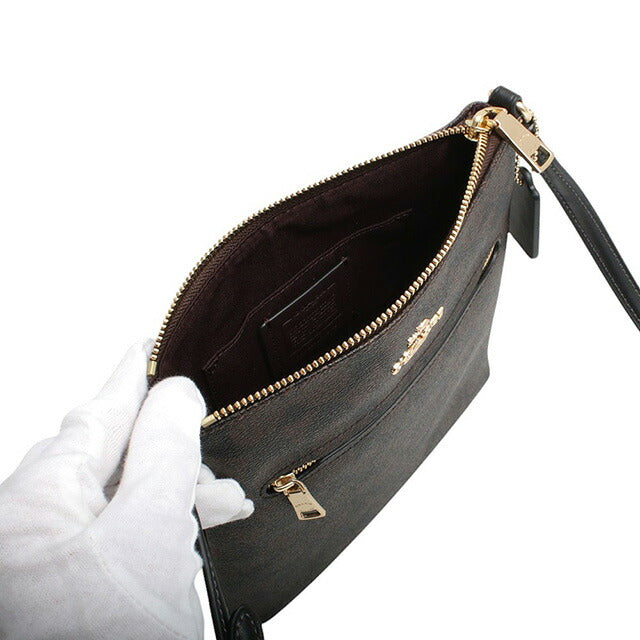 コーチ COACH SIG MINI RWN FILE ショルダーバッグ CS182-IMAA8 レディース ブラウン WQ00053940