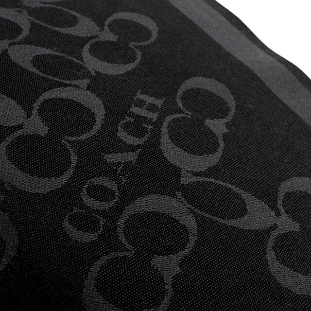 コーチ COACH マフラー ストール CO100562-001 レディース メンズ ブラック マフラー WQ00053956