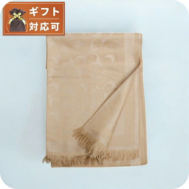 コーチ COACH マフラー ストール CO100562-262 レディース メンズ キャメル マフラー WQ00053957