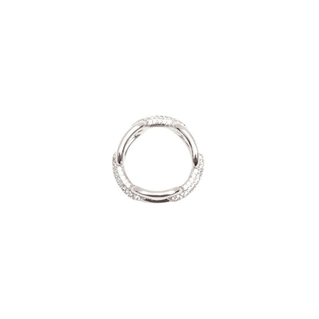 ダニエルウェリントン DANIEL WELLINGTON Crystal Link Ring 68 S リング DW00400623 レディース メンズ シルバー リング WQ00054019