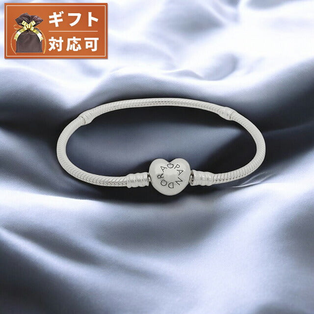 パンドラ PANDORA Moments Heart & Snake Chain Bracelet アクセサリー ブレスレット 590719-19 レディース シルバー WQ00054160