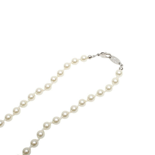 ヴィヴィアンウエストウッド VIVIENNE WESTWOOD MAN. MINI BAS RELIEF PEARL ネックレス 63010100-02P104 レディース シルバー WQ00054315