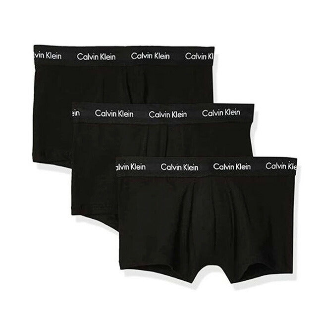 カルバンクライン CALVIN KLEIN ボクサーパンツ NB2614-001-L メンズ ブラック Lサイズ 3枚セット 下着 WQ00054474