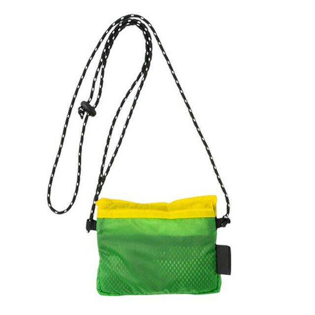 ワイルドシングス WILD THINGS ショルダーバッグ WT-380-3834-GREEN-YELLOW メンズ レディース グリーン WQ00054494