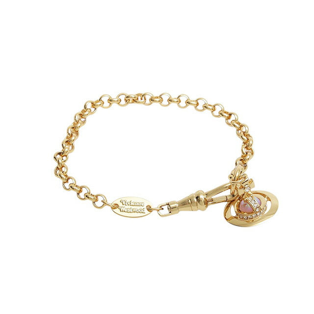 ヴィヴィアンウエストウッド VIVIENNE WESTWOOD NEW PETITE ORB ブレスレット 61020057-02R861 レディース ゴールド WQ00054838