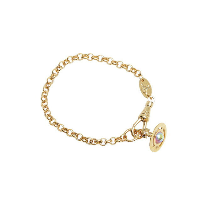 ヴィヴィアンウエストウッド VIVIENNE WESTWOOD NEW PETITE ORB ブレスレット 61020057-02R861 レディース ゴールド WQ00054838