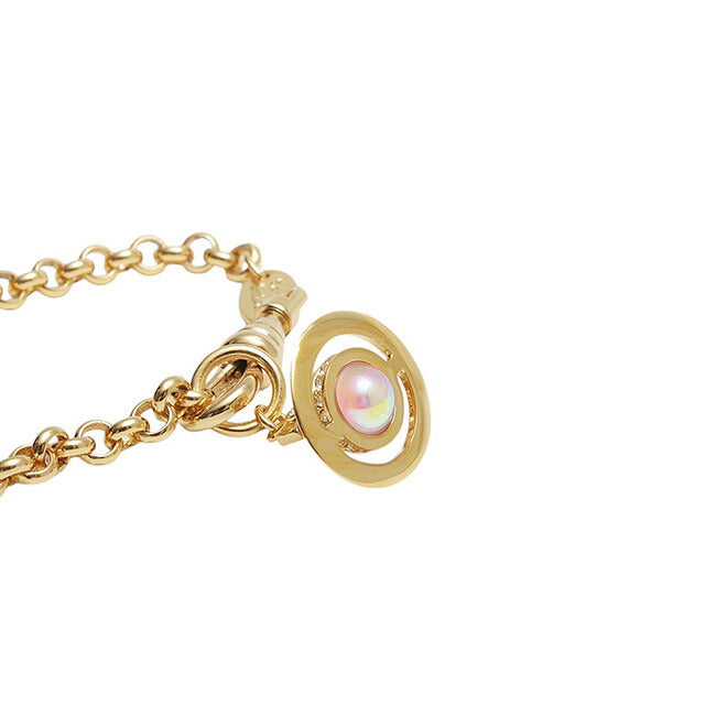 ヴィヴィアンウエストウッド VIVIENNE WESTWOOD NEW PETITE ORB ブレスレット 61020057-02R861 レディース ゴールド WQ00054838