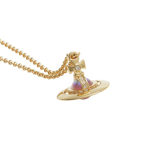 ヴィヴィアンウエストウッド VIVIENNE WESTWOOD NEW TINY ORB ネックレス 63020097-02R861 レディース ゴールド WQ00054840